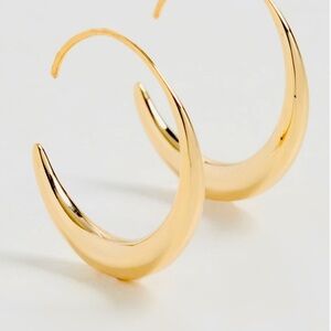 Oliana Earrings by Shashi gold hoop